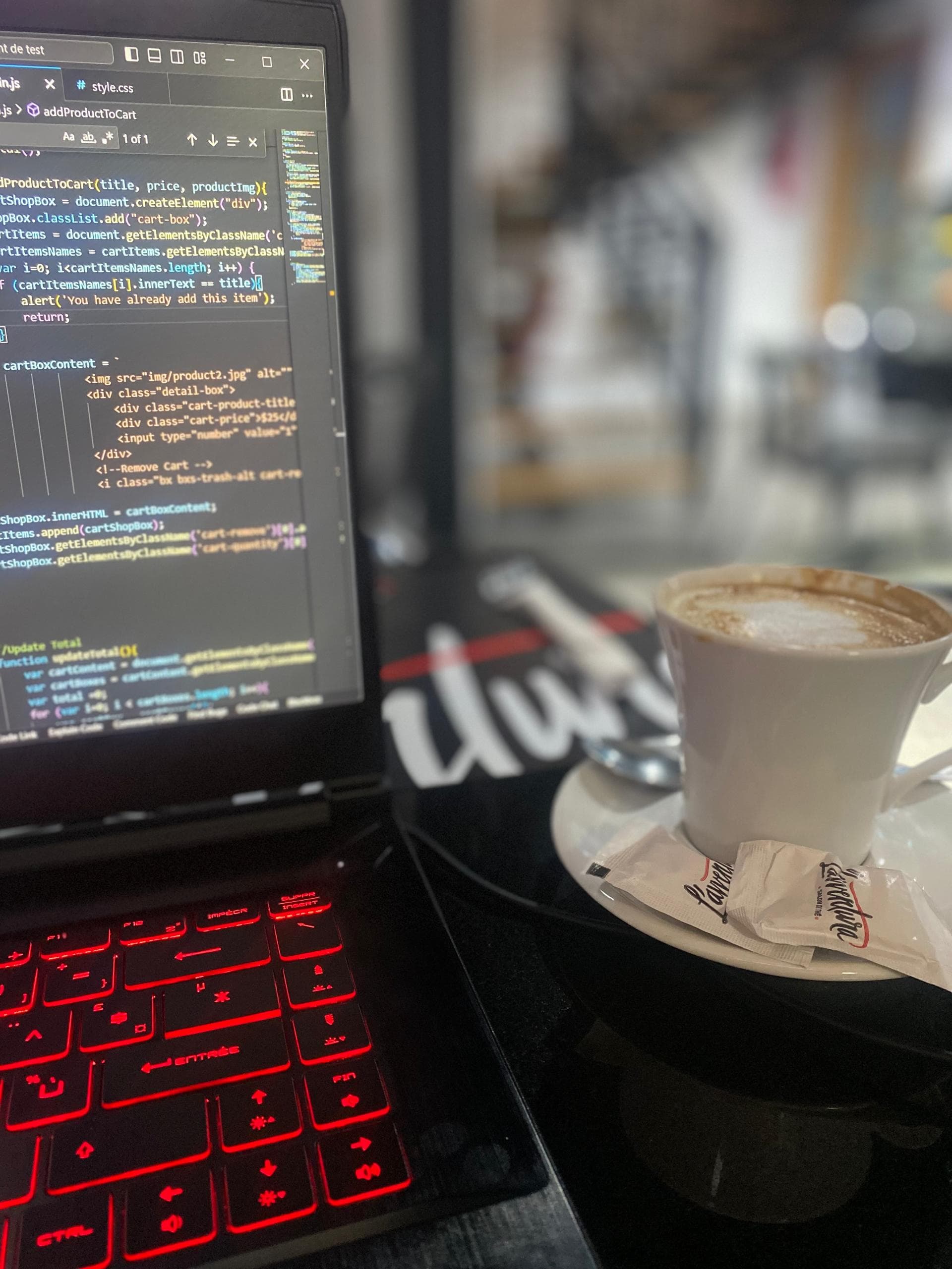 Kaled Euro - Au travail